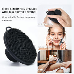 XIAOZHIHUI cepillo facial usos múltiples para rostro manos ducha