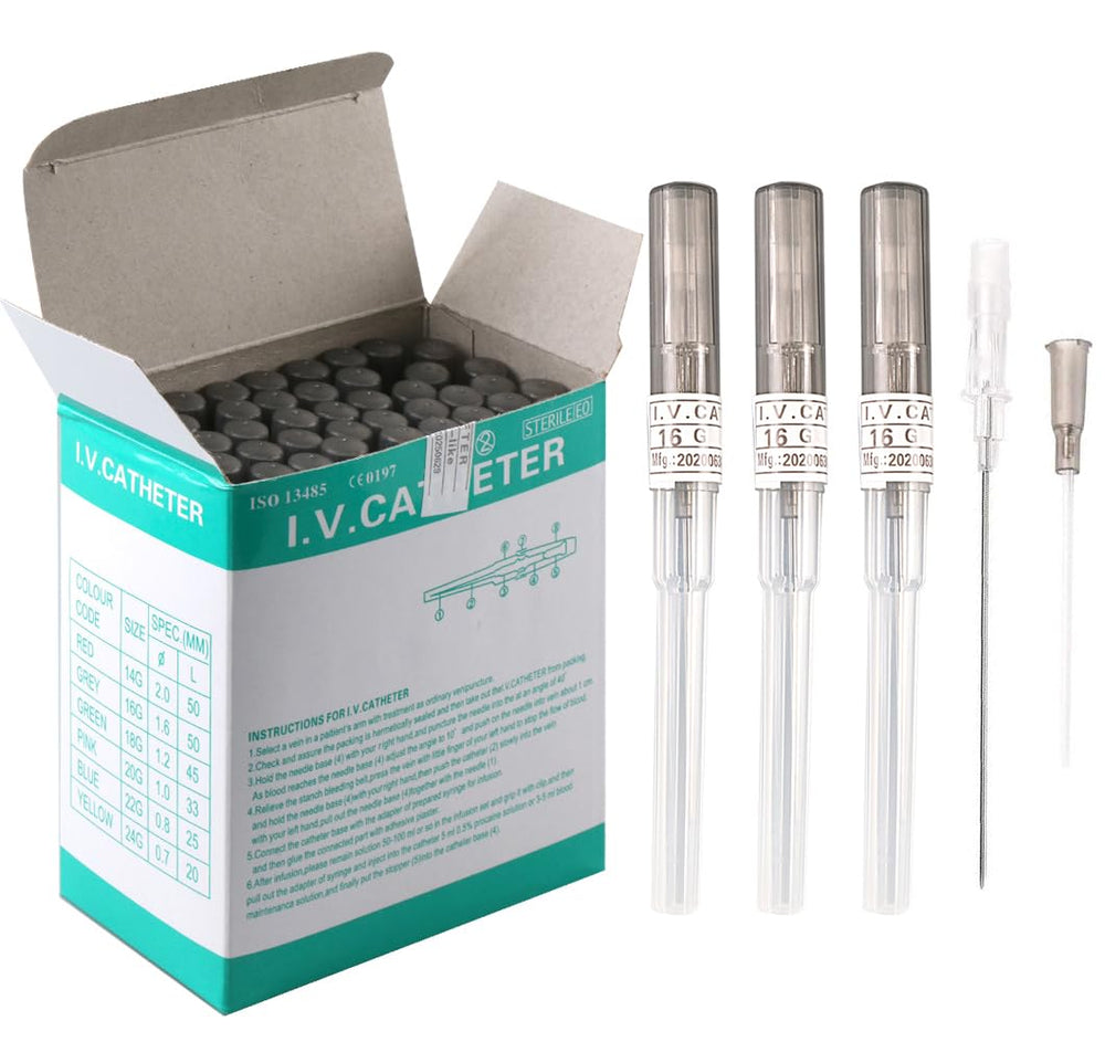 Xiboya textile: lote de 50 agujas de catéter para piercing profesional