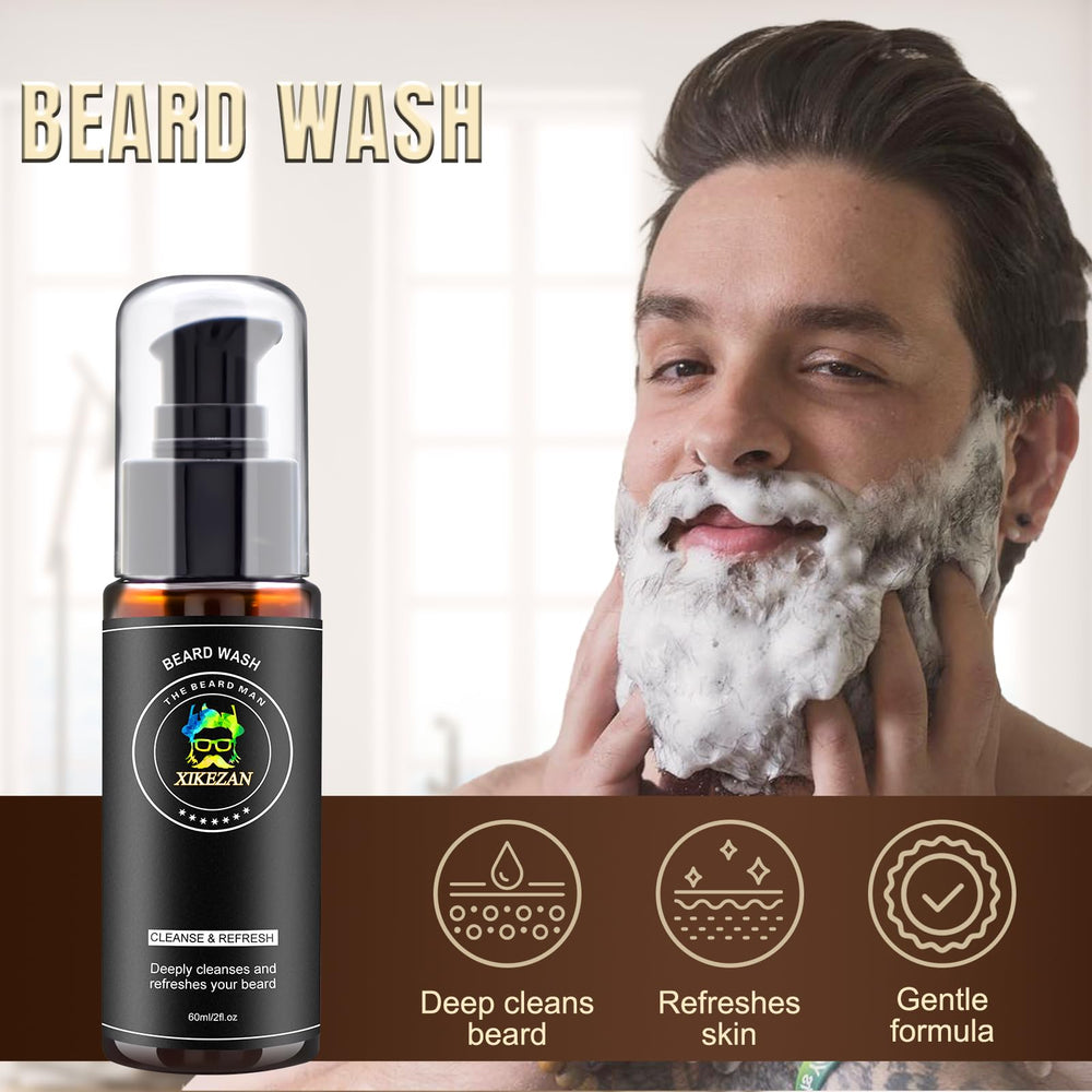 XIKEZAN aceite para barba, hidrata y da brillo natural.