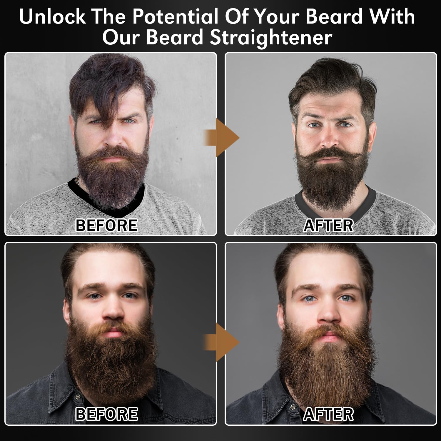 XIKEZAN baume barbe coiffant pour fixation légère et brillante