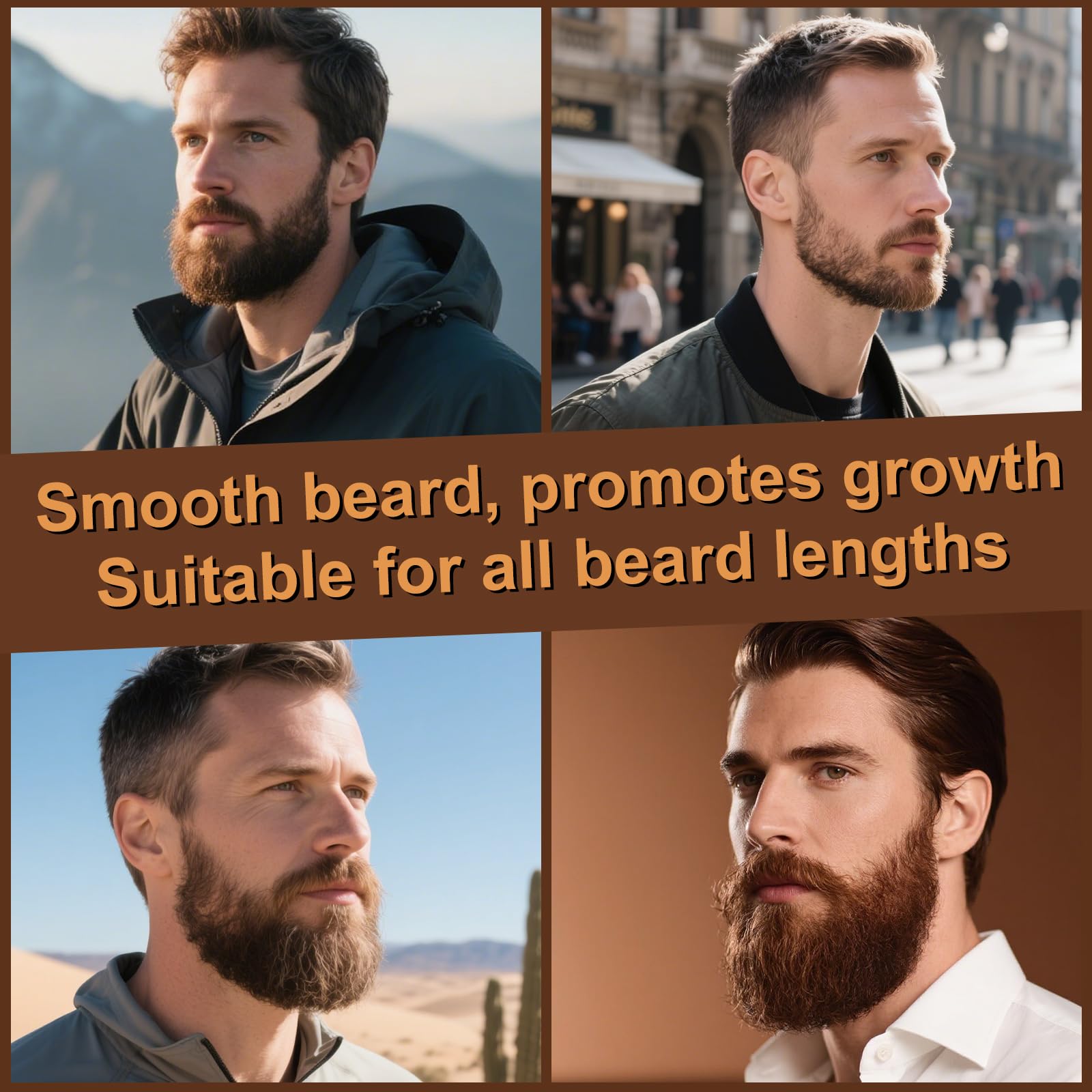 XIKEZAN beard oil gift packaging highlights premium presentation.