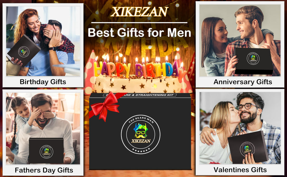 XIKEZAN huile barbe nourrissante pour des barbes douces et saines