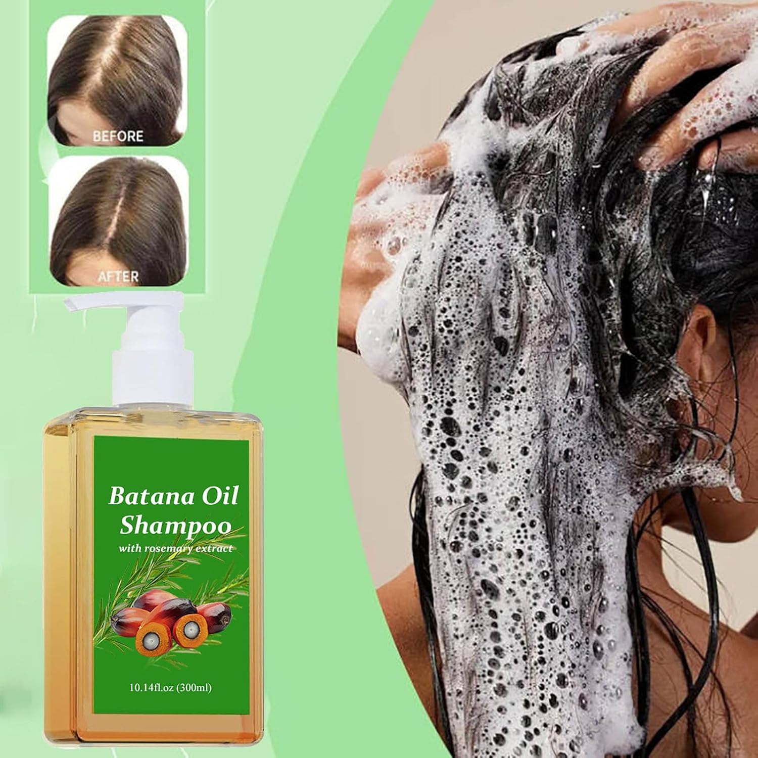 XIKRO Batana Aceite Shampoo Romero - textura cremosa para cabello suave y brillante.