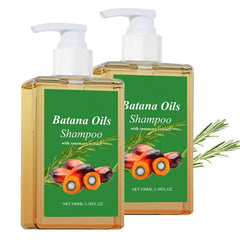 Botella de XIKRO champú batana con romero para cabello suave y nutrido.