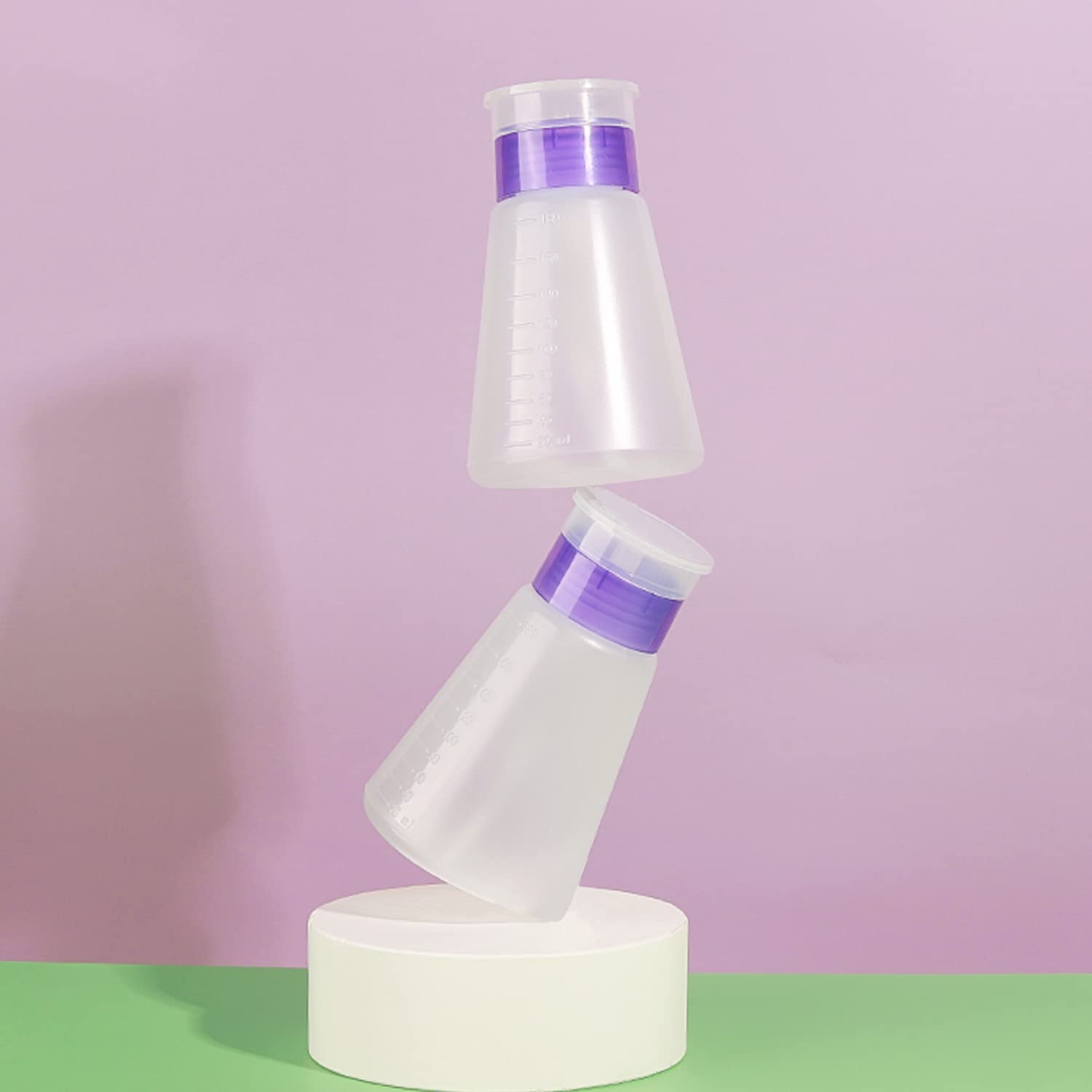 xilazab botella de plástico transparente con dosificador.