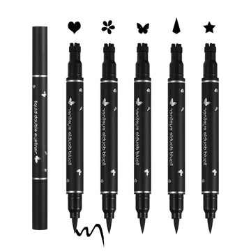 XINGXYUEL delineador líquido con estampas estrella para trazos creativos nocturnos