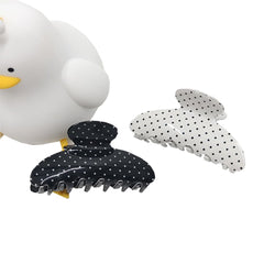 Pinza garra grande XINHAOLIN con ola blanca, perfecto para mechones suaves.