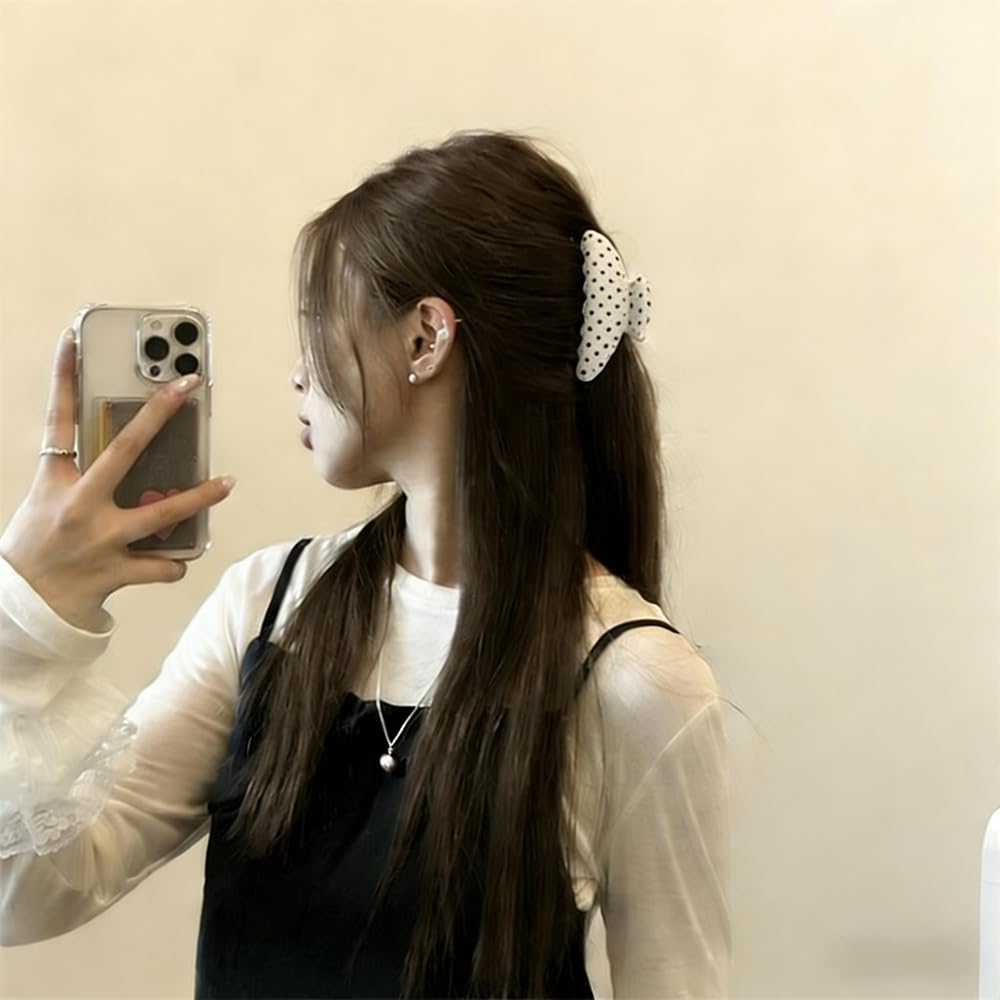 Pinza garra grande XINHAOLIN para cabello grueso y rizado.
