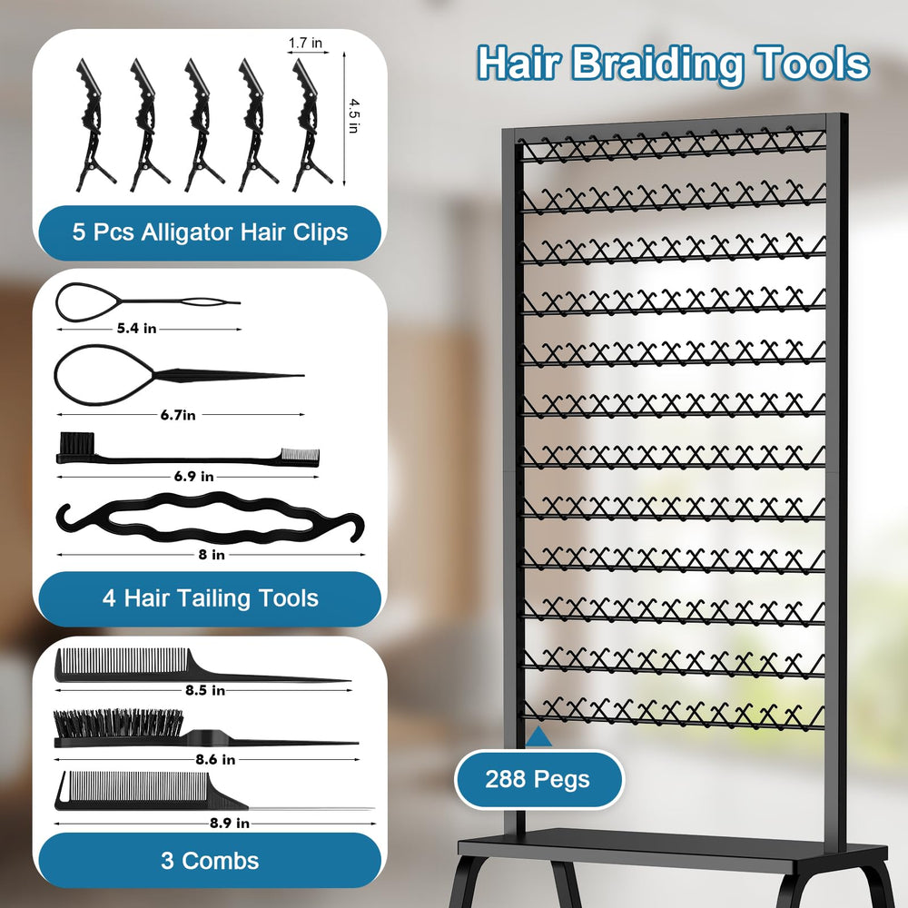 XINTUO outils inclus pour démarrer rapidement les tresses professionnelles