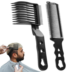 Xisilin dos-en-uno peine fade para degradados precisos en casa.