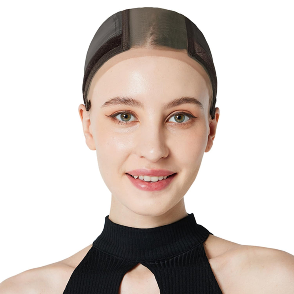 Gorro de encaje Xiushumyi para mujer, ajuste cómodo mantiene la peluca en su lugar.