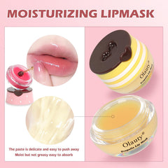 Xiuxixu propolis moisturizing essence blends natural extracts to nourish lips.