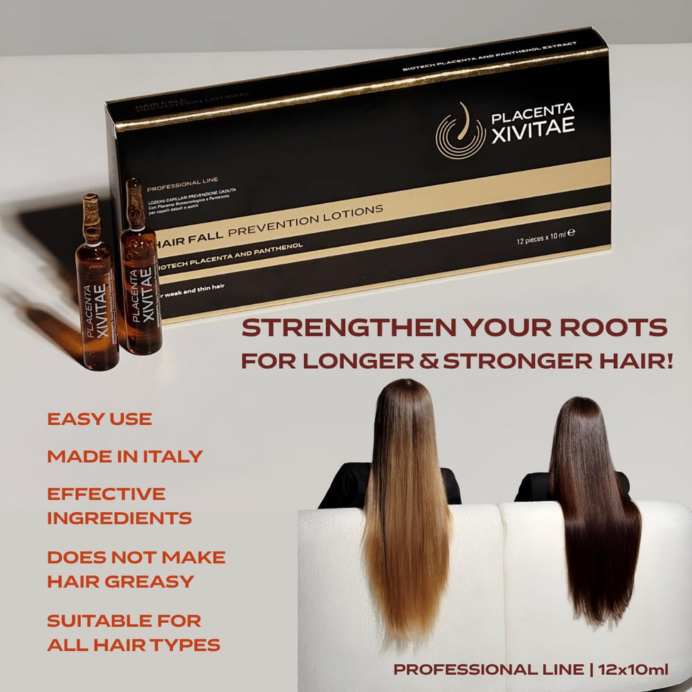 XIVITAE Placenta estimulador de folículos para un cabello más denso