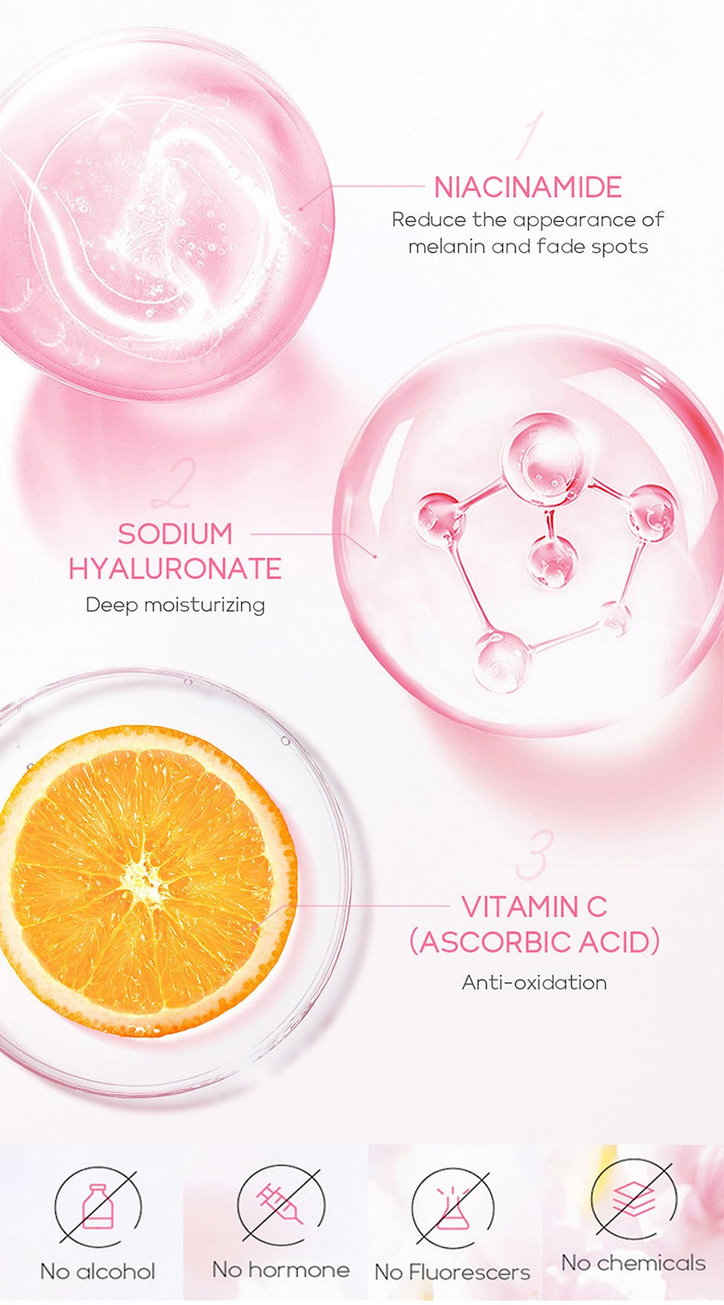 XJBD Travel Skincare Kit Sakura: serum anti-edad para textura refinada y glow sutil