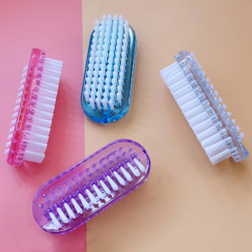 Cepillo Xjinmin dos caras, cerdas suaves para limpiar dedos y uñas.