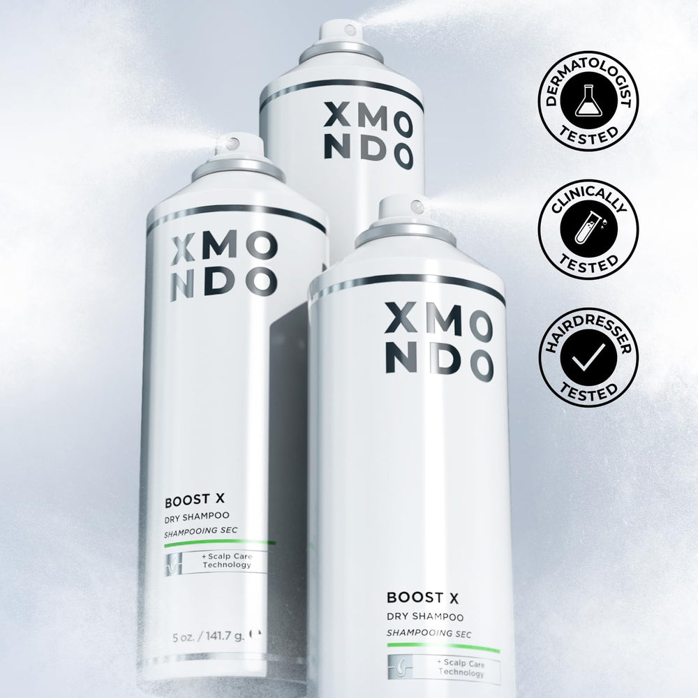 XMONDO Champú en seco con extracto de palmetto para cuidado del cuero cabelludo