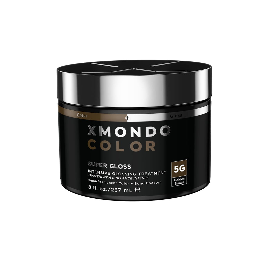 XMONDO Color 5G mascara colorante castano dorado aplicada para tono uniforme