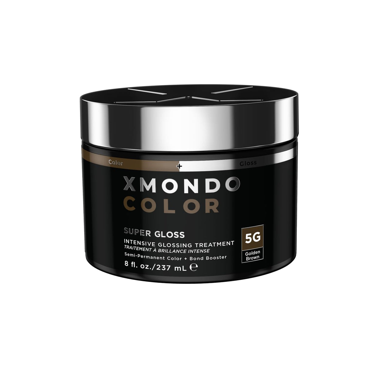 XMONDO Color 5G mascara colorante castano dorado aplicada para tono uniforme