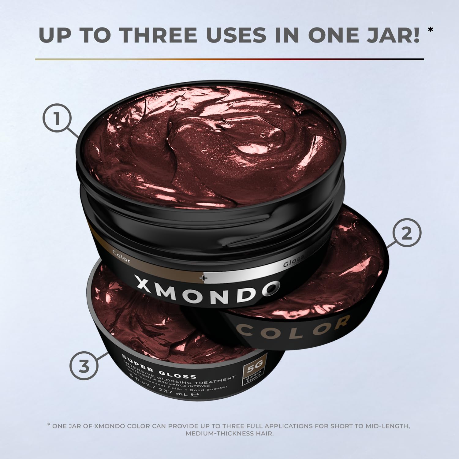 XMONDO Color 5G potenciadores de enlaces para brillo sostenible