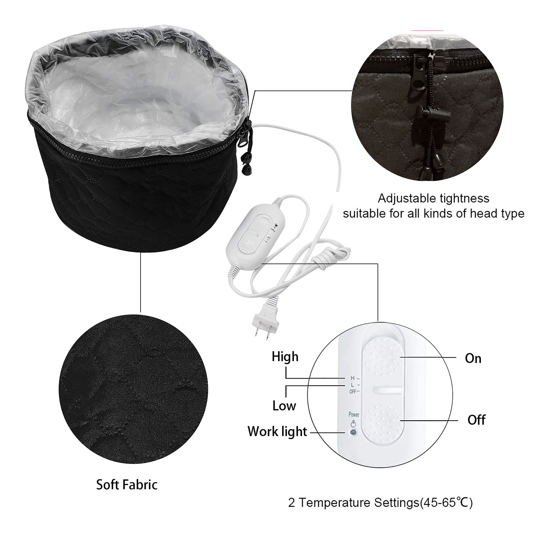 Gorro XNX, presentación y empaque para venta en casa.