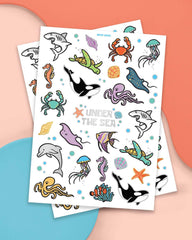 tatuajes xo Fetti de ballena para eventos temáticos y manualidades divertidas.