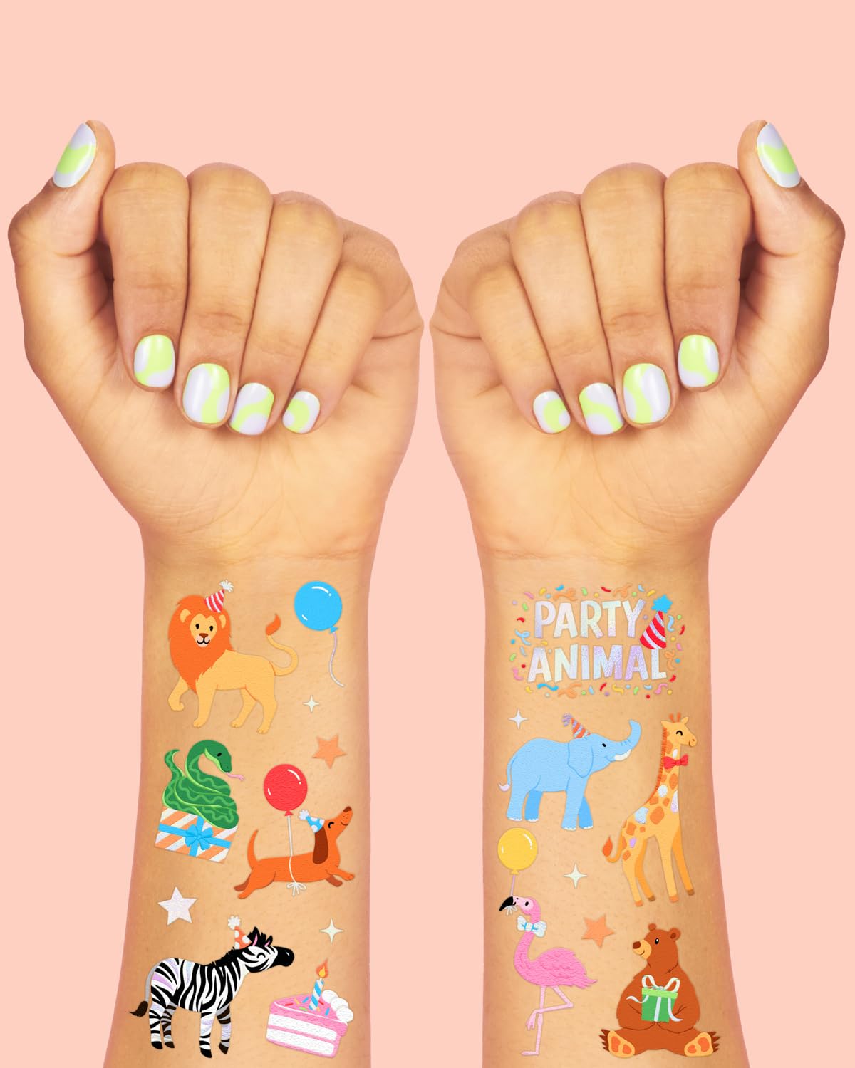 Tatuaje elefante xo-fetti, ideal para temática selva