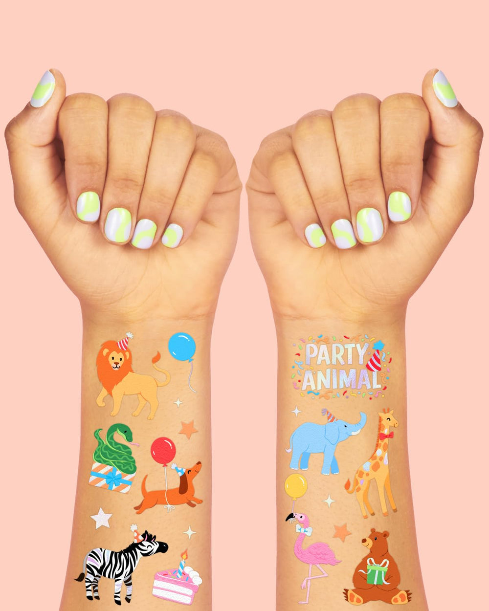 Tatuaje elefante xo-fetti, ideal para temática selva