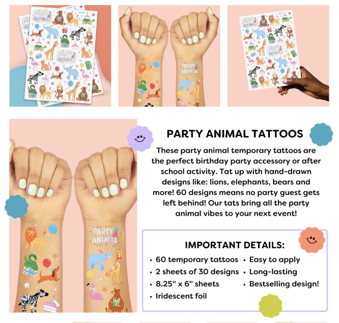 Tatuajes leones xo-fetti, opción vibrante para invitados