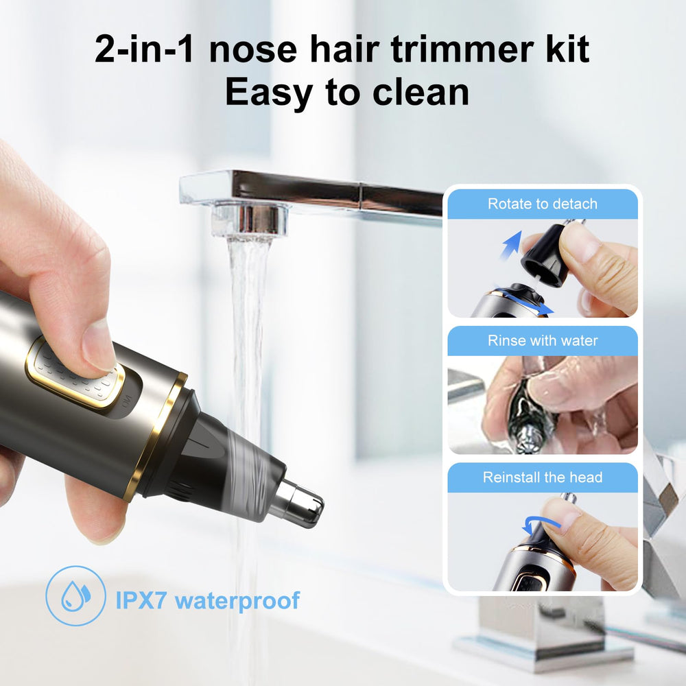 Cabezal lavable del recortador nasal XOOMRSCP facilita limpieza