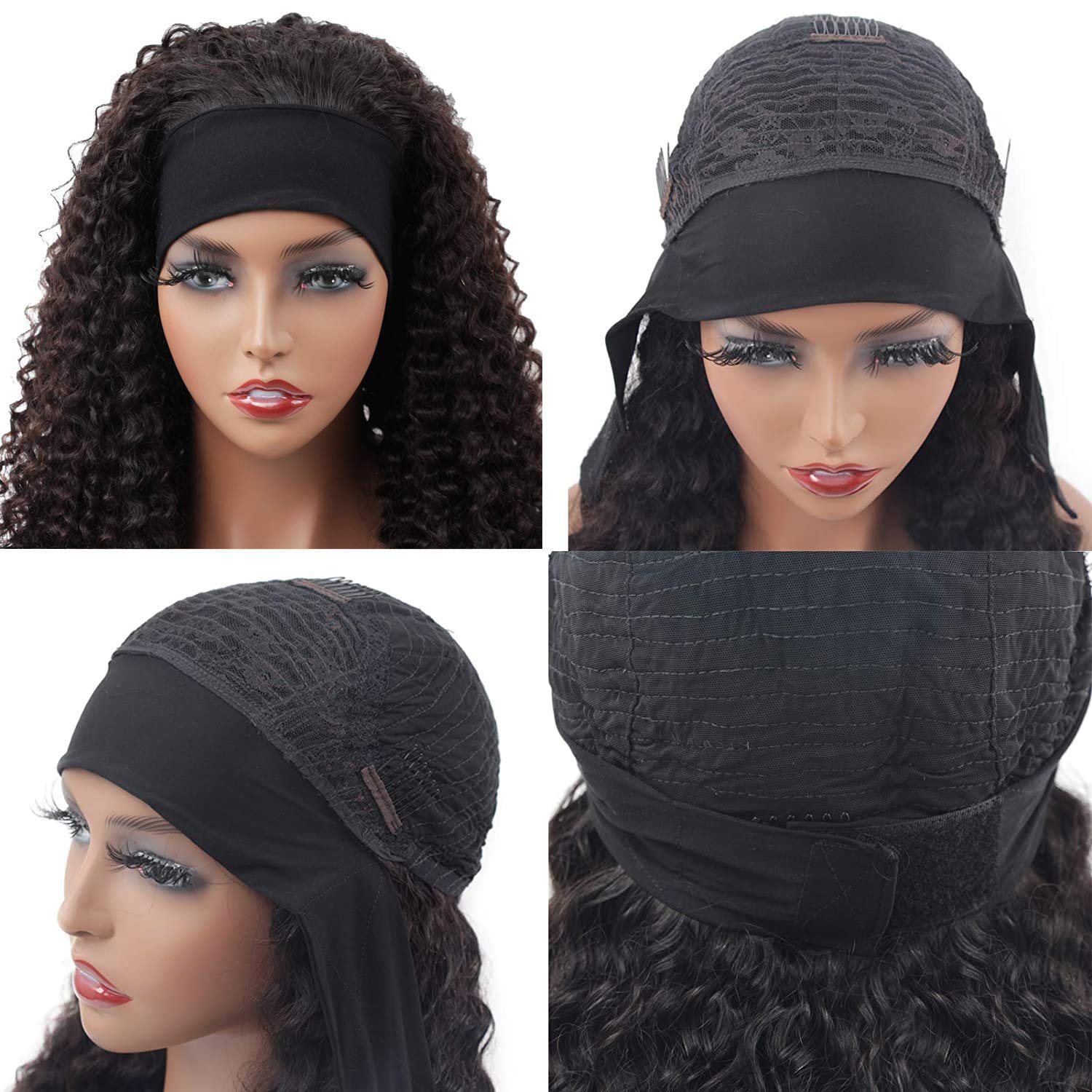 XSY Headband Wig Ice-Silk Band delivers smooth comfort and secure fit.