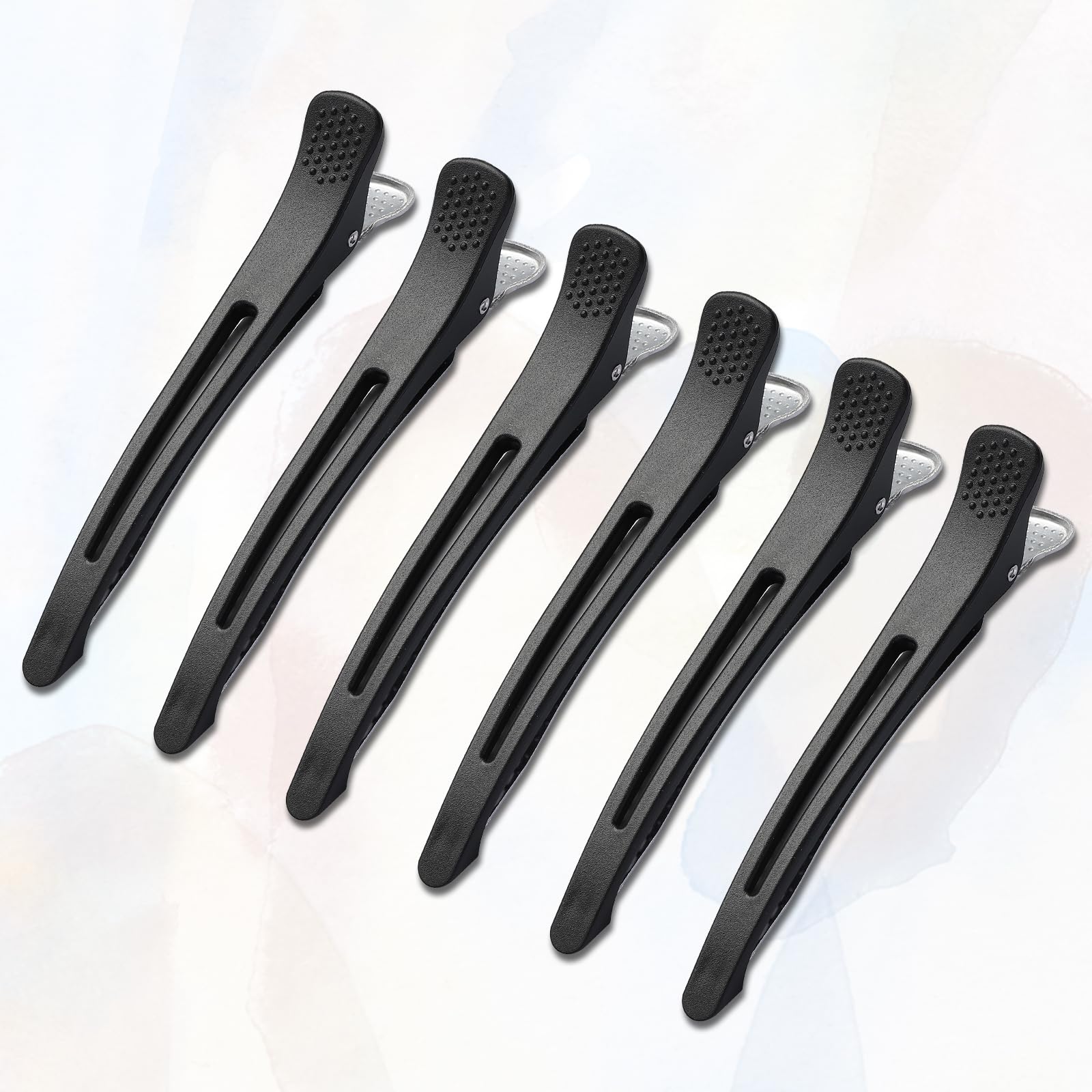 Set de 6 piezas negras para completar tu colección de herramientas capilares.
