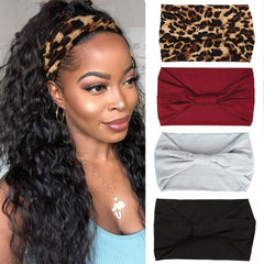 XTREND diadema-cabello-ancha-bohemia-estampado-1, ideal para sujetar el cabello durante el yoga