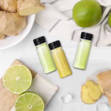 Xuyyicao botellas 60ml, uso-multiplo para jugos y aceites.