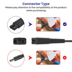 XXSZHY conector de dos clavijas para Andis y modelos 17150/17165
