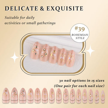 XZMeiLun uñas reutilizables para cuidado de uñas naturales