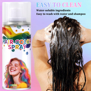 Yabacado spray pelo gris: color temporal sin adherencia, para cambios de estilo.