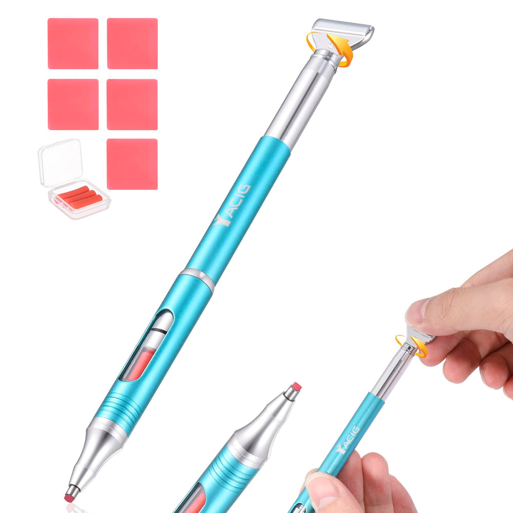 Yacig bolígrafo diamantes dos extremos con precisión para proyectos 5D