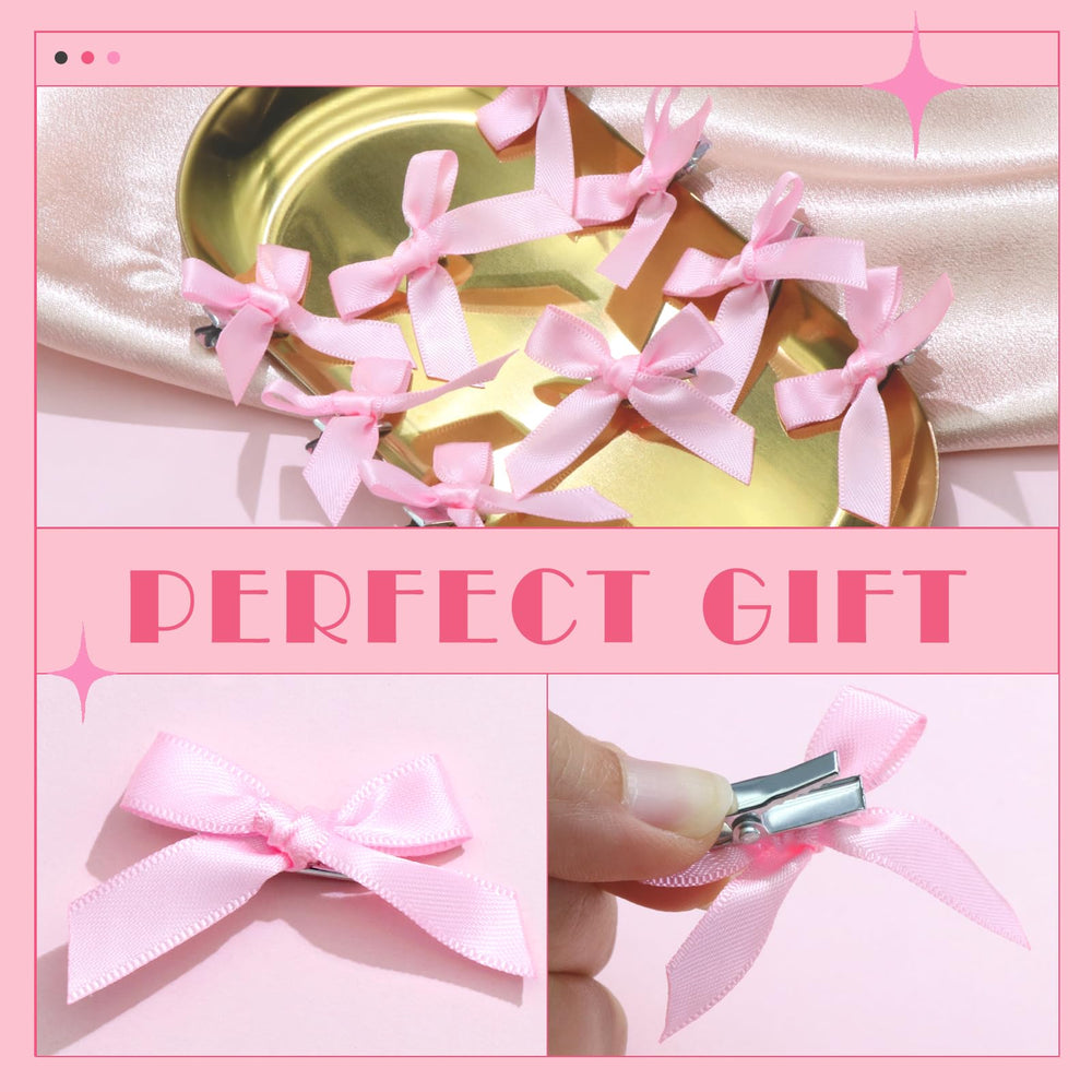 Accesorios pelo rosa YAEISM lazo decorativo diario.