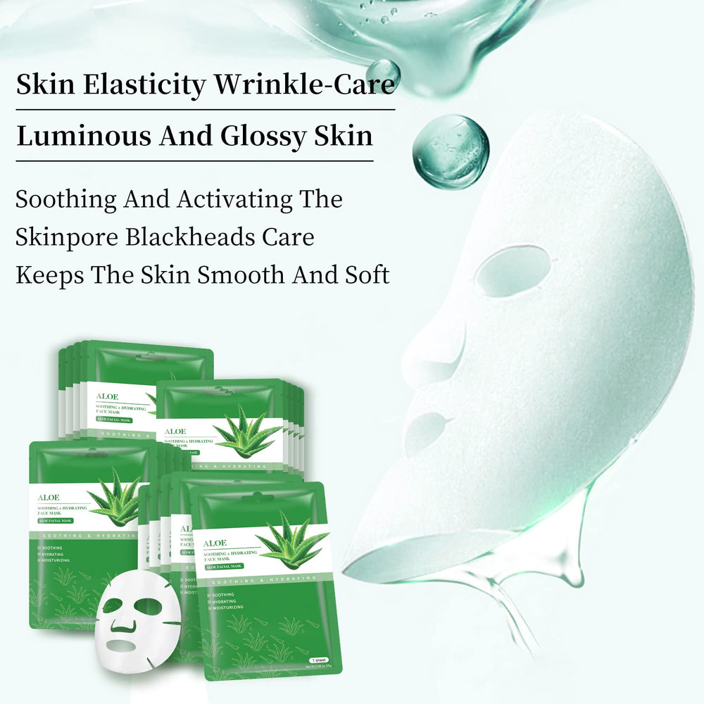 Mascarilla suave para piel sensible que aporta confort y frescura.