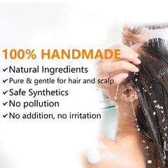 YAFUSIPE barra champú jengibre curcuma, ideal para cabello grasoso.