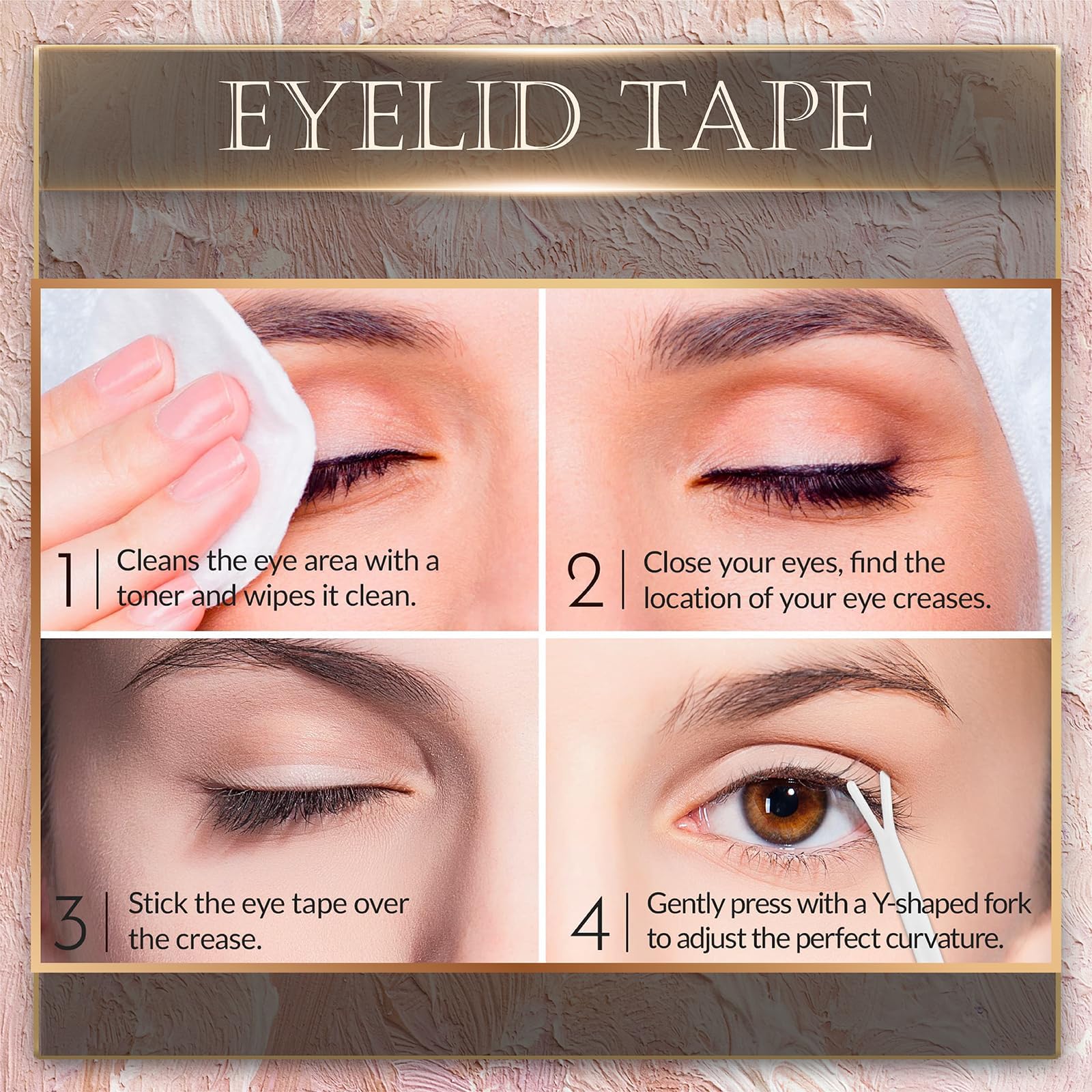 Detailed view of the strip design and edge quality.