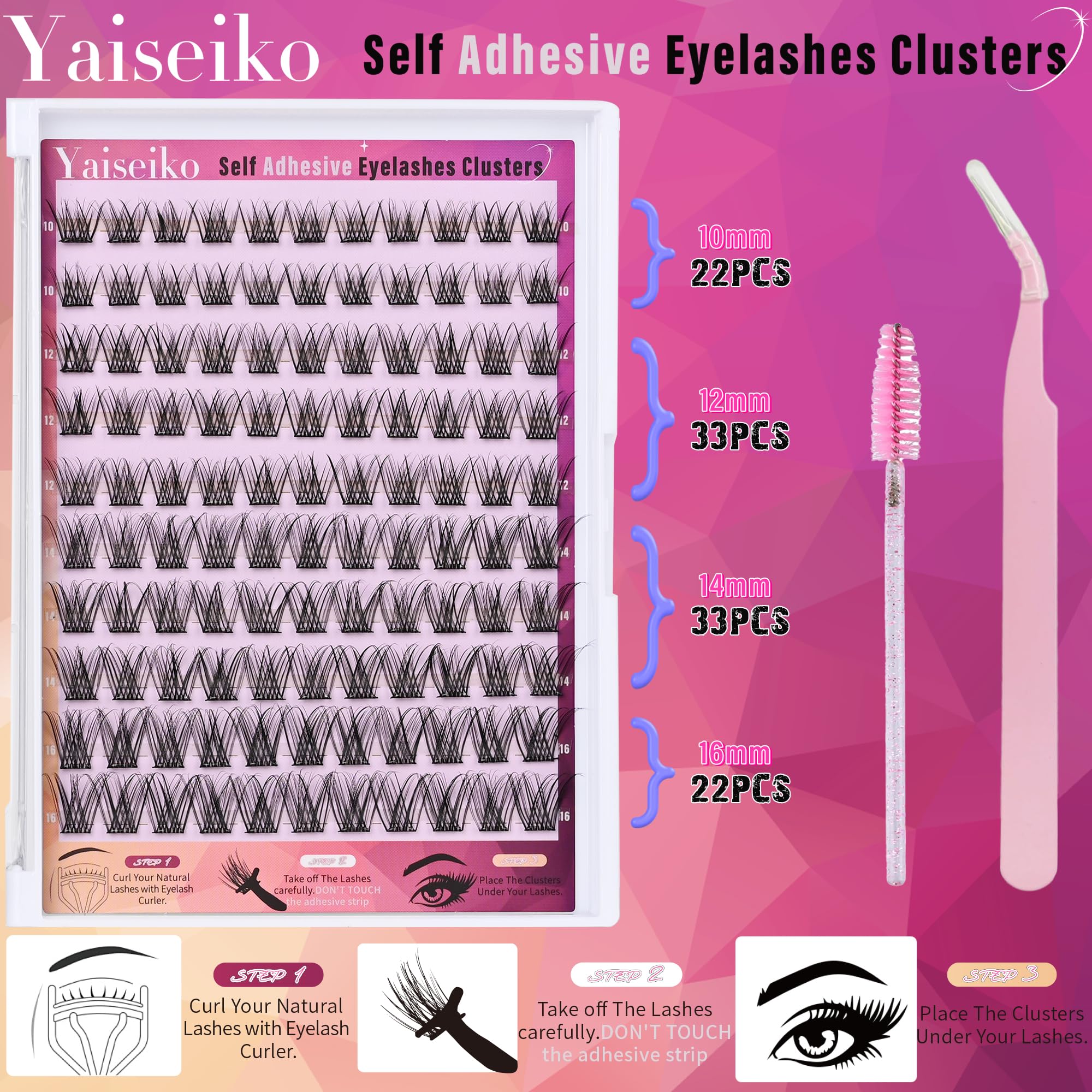Yaiseiko kit completo para estilos diarios y eventos.