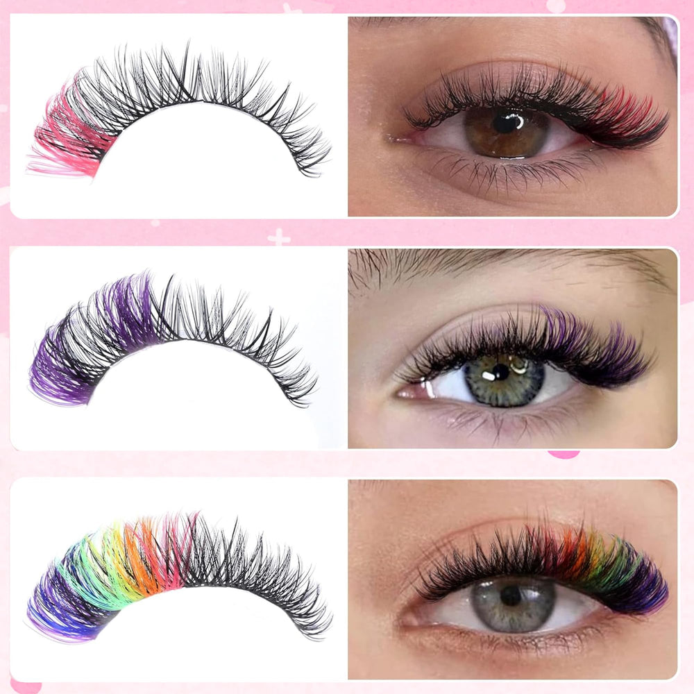 Yaiseiko pestanas con curvatura D: definicion marcada para realzar la mirada.
