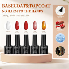 YALSYINY 36-color gel polish set with versatile shades