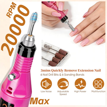 YALSYINY nail decorations and cuticle oil for finishing touches