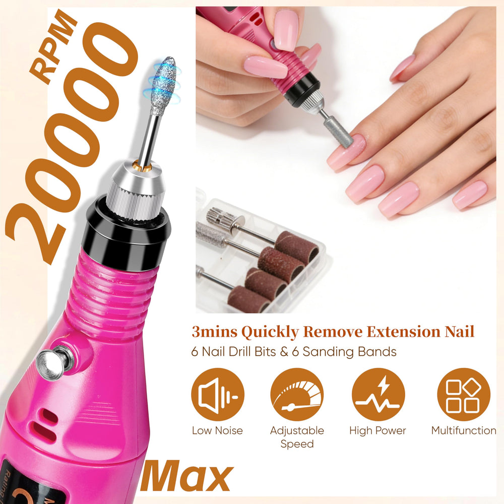 YALSYINY nail decorations and cuticle oil for finishing touches
