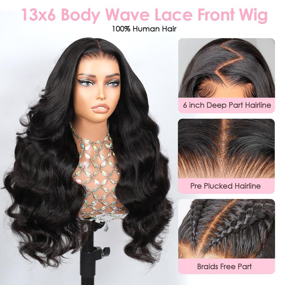 Yamikk wig with pre-bleached knots for seamless skin-tone blending.