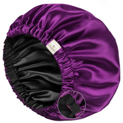 Yanibest bonete de satén para dormir, protege el cabello durante la noche.
