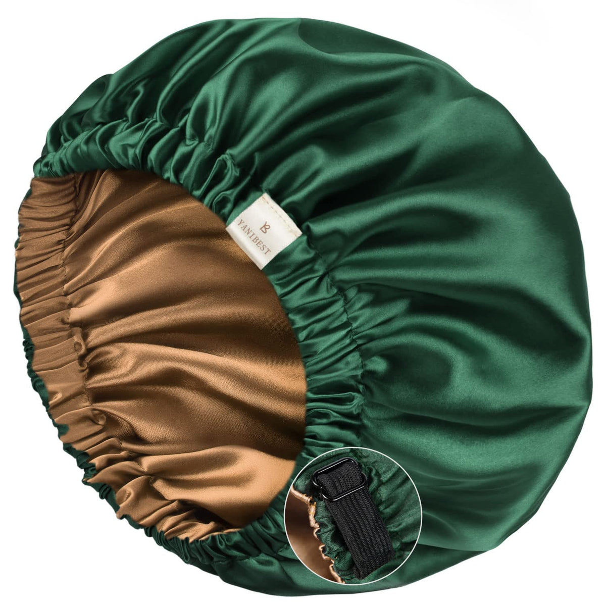 Yanibest bonete satén para dormir protege el cabello suavemente