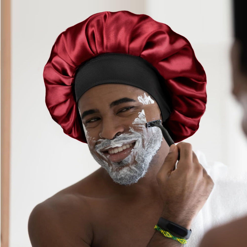 Yanibest bonete de seda acabado lujoso con textura suave.